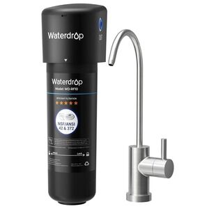 Waterdrop 10UB Under Sink Water‎ Filter System, with Stainless Steel Faucet